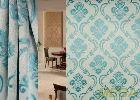 Ткани портьерные Жаккард Блэкаут JL BKJ1050-10/150 Bl