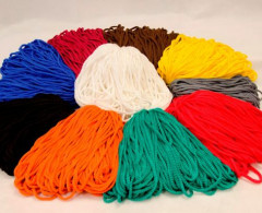 Шнур п/п 6мм из текстурир.нитки (уп.500м)