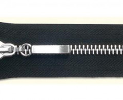 Молния металл Т-8 1 замок 90см (100шт) никель