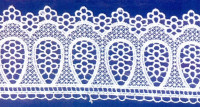 Кружево № 7005347 шир 70мм(уп.9м)