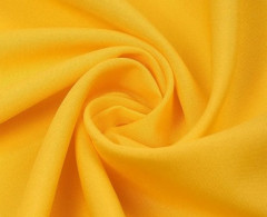Ткань Габардин 230 шир 150см рул гладь (Желтый 0643)