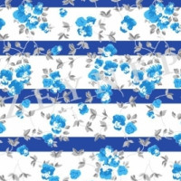 Полотно трикотажное Кулирка 30/1 набивная в рулоне  в Орле