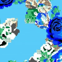 Полотно трикотажное Кулирка 30/1 набивная в рулоне  в Орле